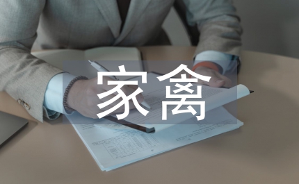 家禽的飼養(yǎng)方式