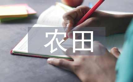 加快高標(biāo)準(zhǔn)農(nóng)田建設(shè)