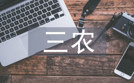三農(nóng)工作會(huì)議講話
