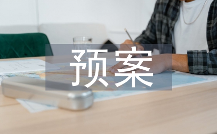 城市防洪實施預(yù)案